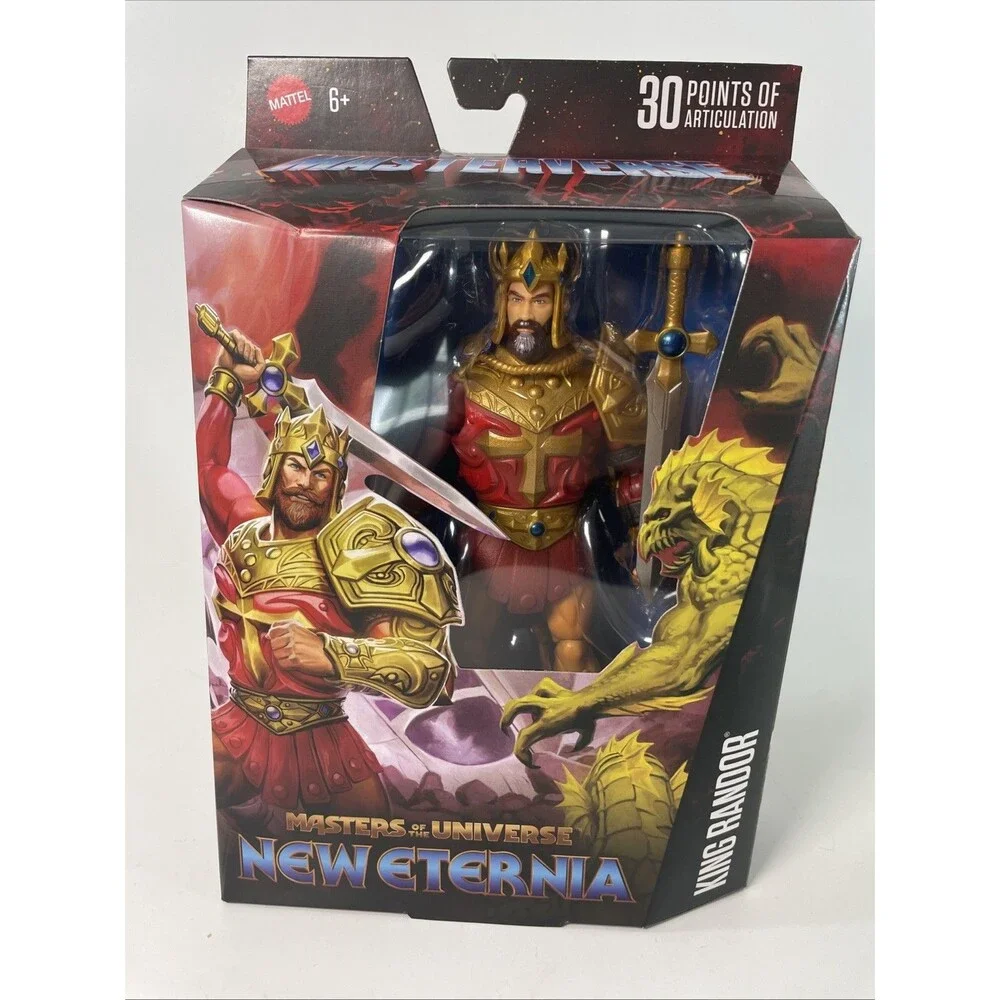 King Randor Masters of the Universe New Eternia Masterverse New Sealed